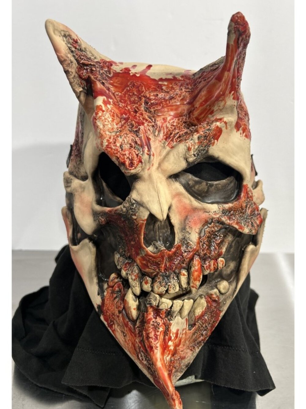 VTG Demon Skull Beast- Zagone Studios Bloody "Devil Skull" Mask Made USA